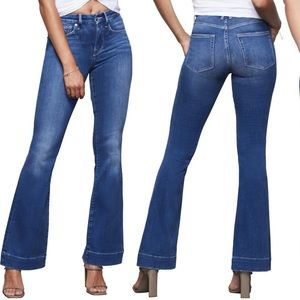 Good American Flare mid-rise jeans size 10 / 30